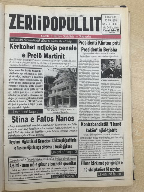 Zëri i Popullit 1995-09-13